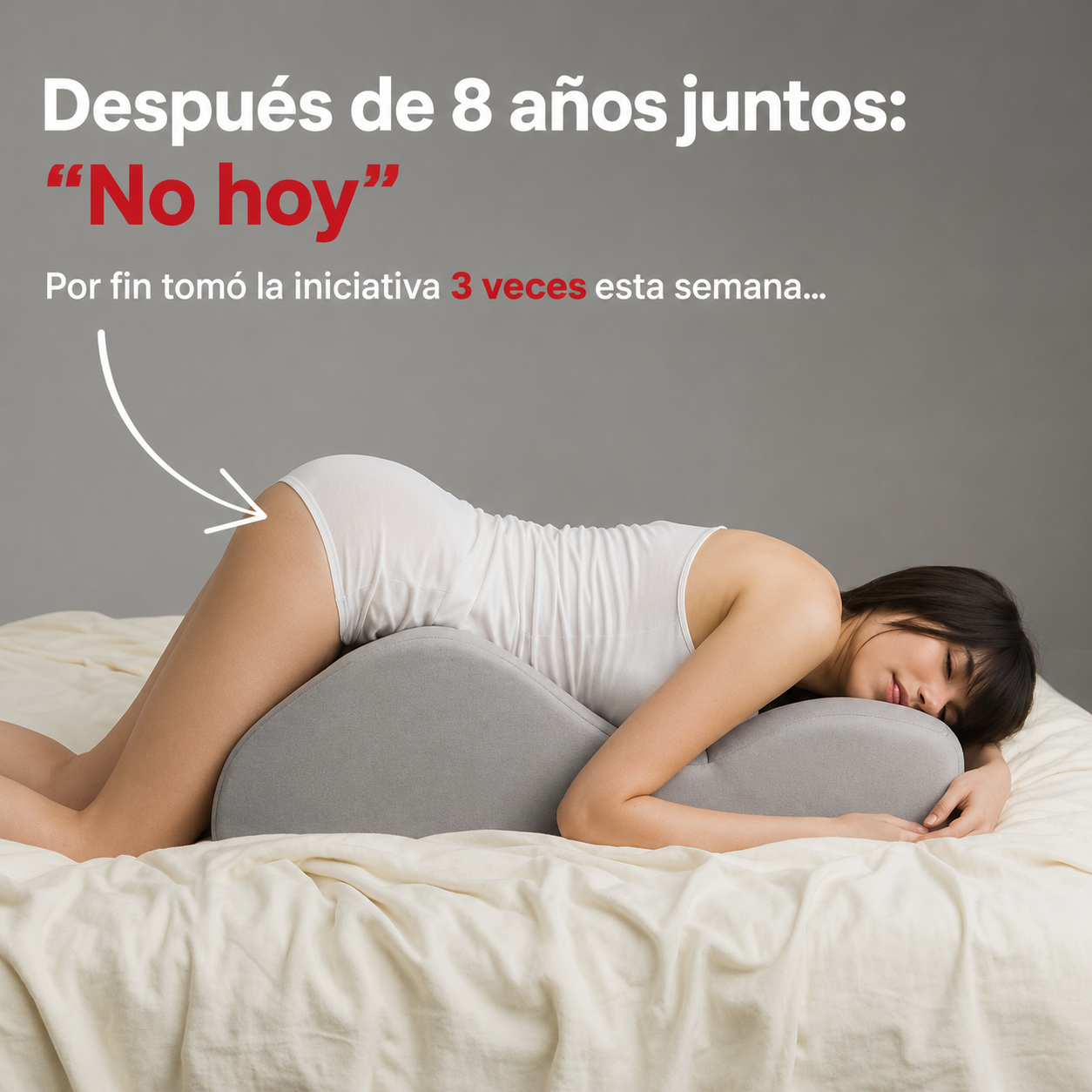 Cojín íntimo ergonómico para una postura perfecta